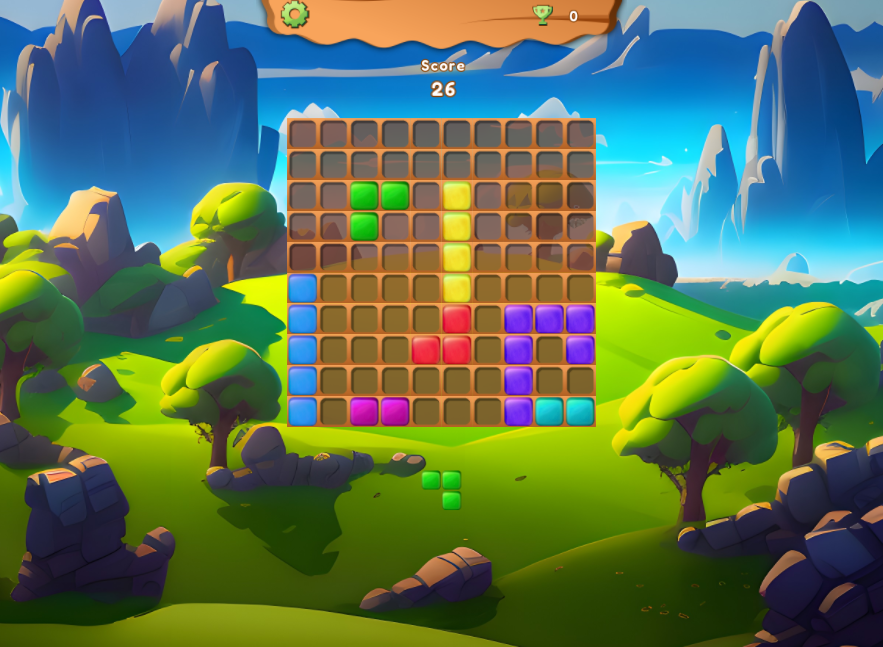 Block Puzzle Color Blast Game